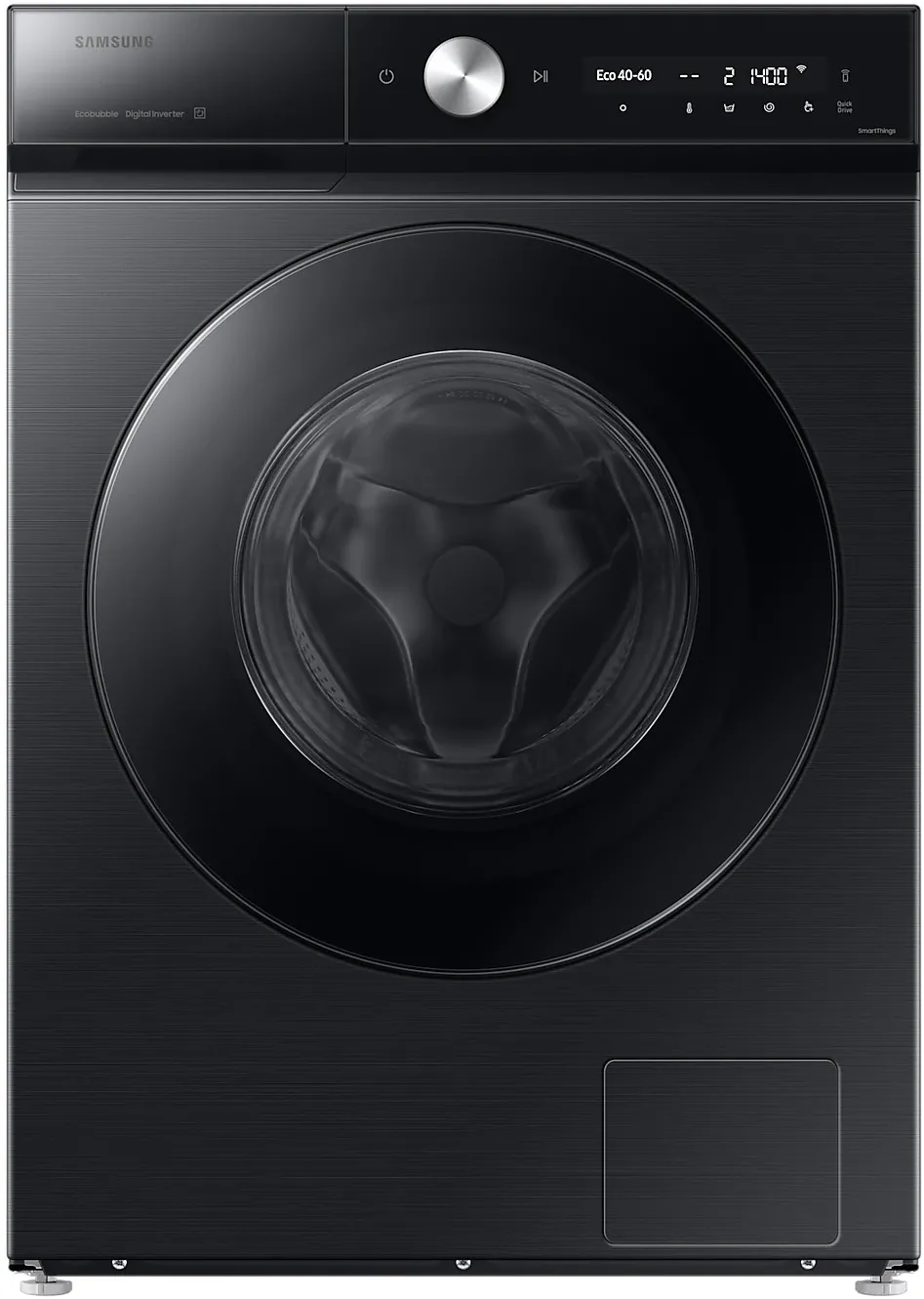 Masina de spalat rufe Samsung Bespoke AI WW11DB8B95GBU4, 11 kg, 1400 rpm, Clasa A, AI Wash, AI Ecobubble, Auto Dispense, Quick Bubble 39 min, Negru