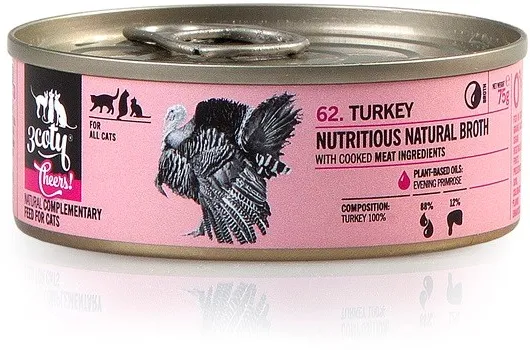 3COTY Turkey Cheers! - wet cat food - 75g