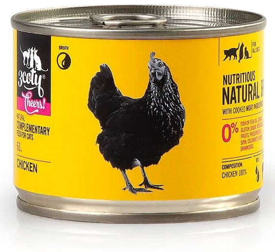 3COTY Cheers! 61. Chicken - wet cat food - 160g