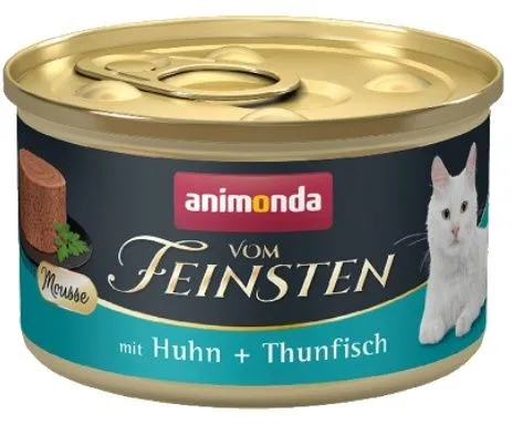 ANIMONDA Vom Feinsten Mousse Chicken and Tuna - wet cat food - 85 g