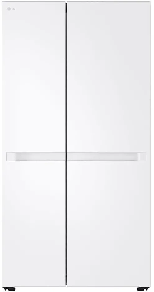 Side by side LG GSBC40SWPE, 664 l, No Frost, Compresor Smart Inventerm LINEARCooling, Smart Diagnosis, Clasa E, H 179 cm, Alb