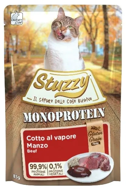 STUZZY Monoprotein Beef - wet cat food - 85 g
