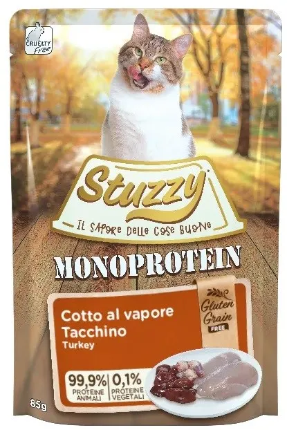 STUZZY Monoprotein Turkey - wet cat food - 85 g