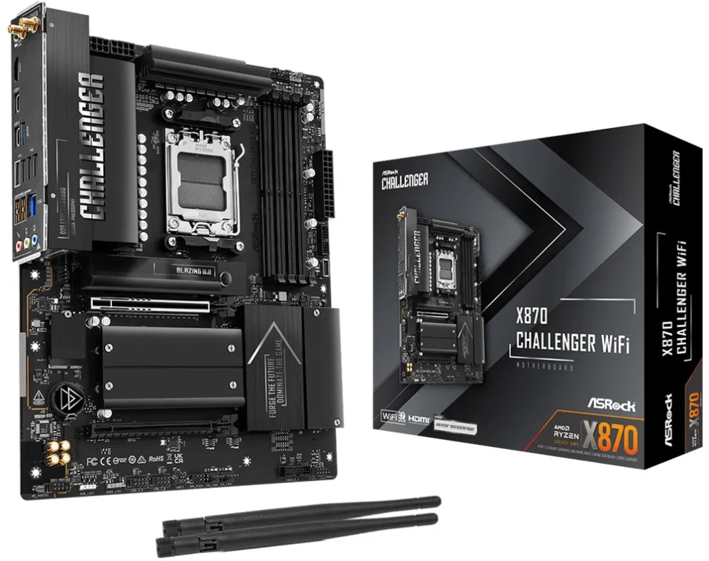 Asrock X870 Challenger WiFi AMD X870 Socket AM5 ATX