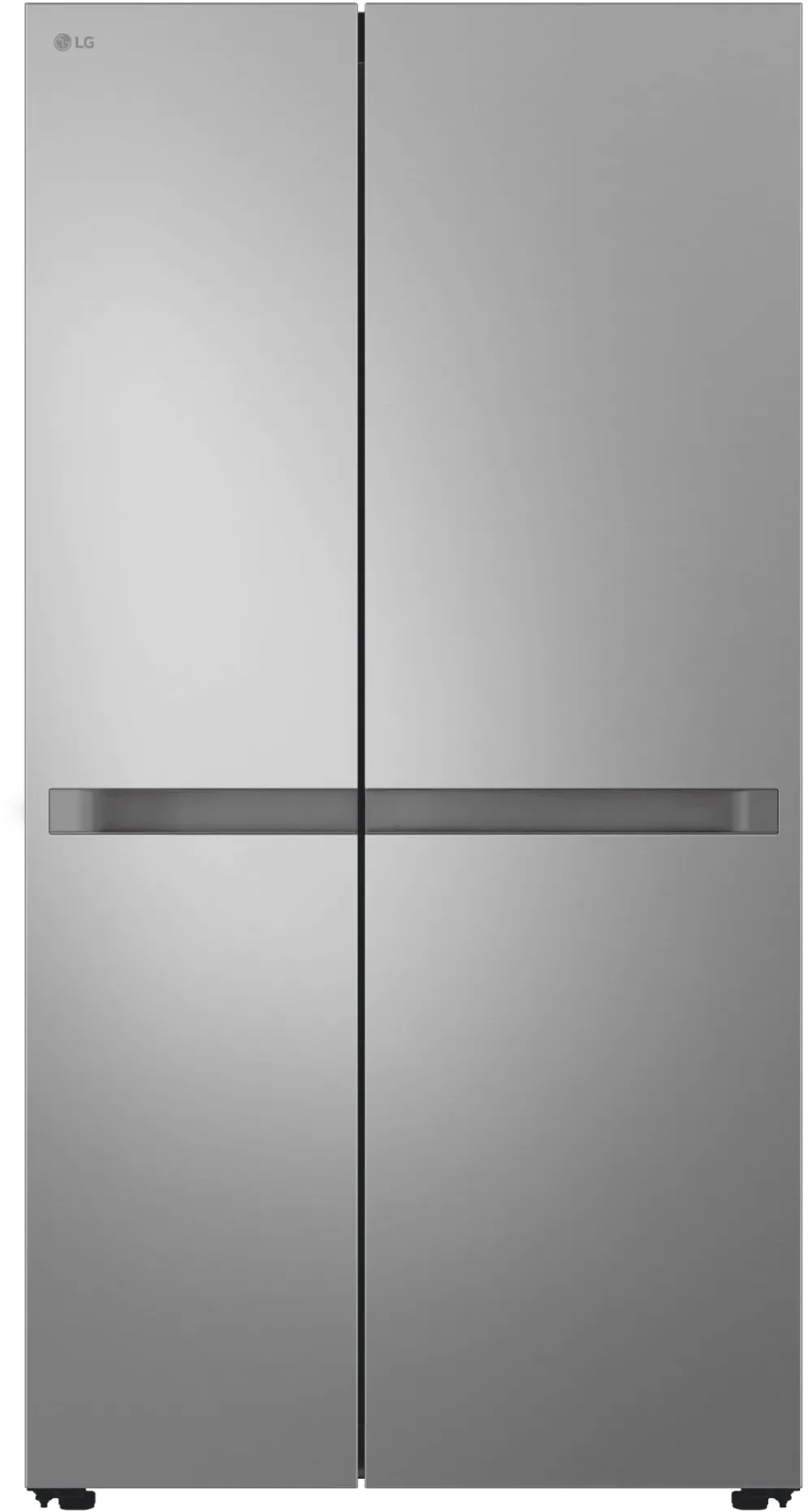 Side by side LG GSBC40PYPE, 664 l, No Frost, Compresor Smart Inverter, LINEAR Cooling, Clasa E, H 179 cm, Argintiu