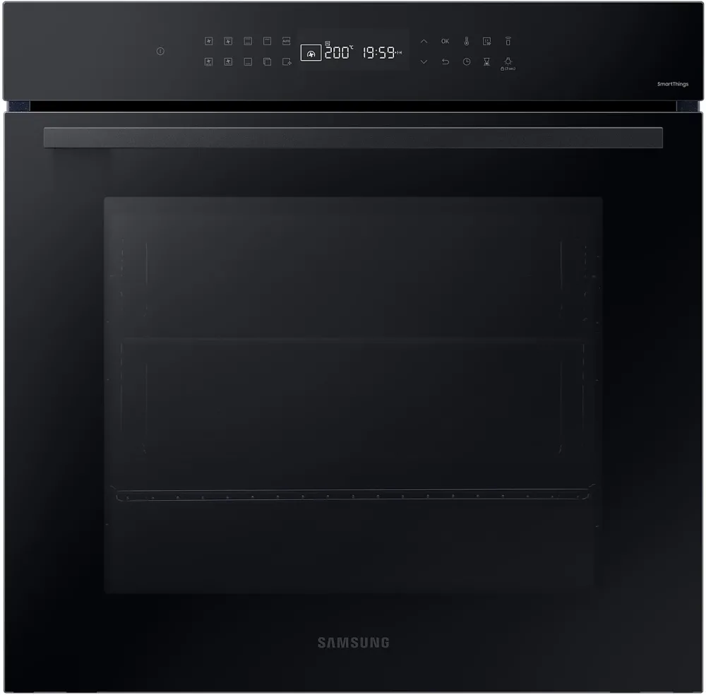 Cuptor incorporabil Bespoke Samsung NV7B4020ZAK/U2, Electric, 76 l, Autocuratare catalitica, Display touch, SmartThings Cooking, Clasa A+, Negru