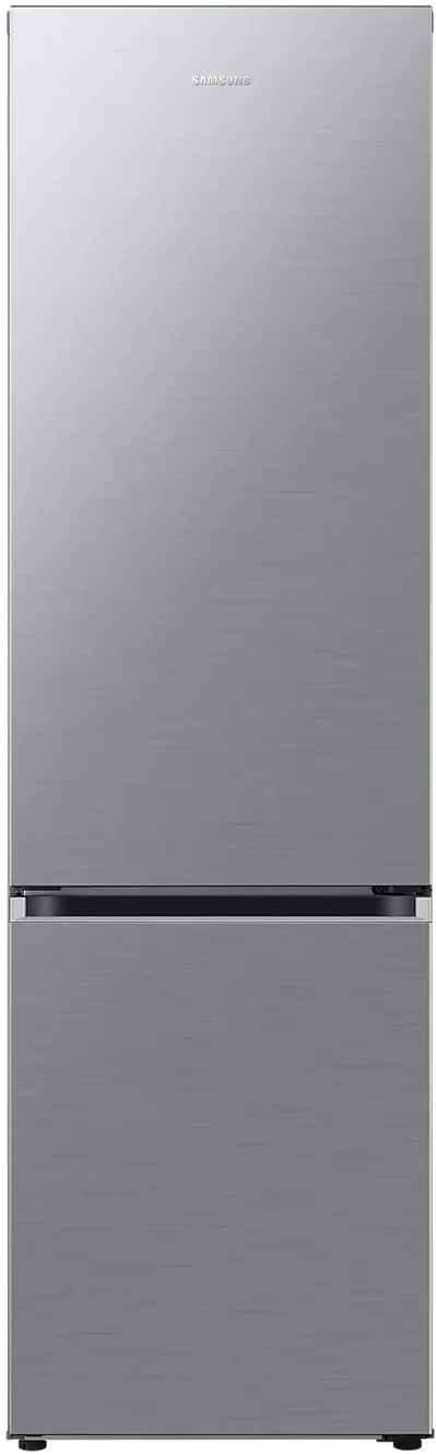 Combina frigorifica Samsung RB38C7AGWS9/EF, 387 l, No Frost, Clasa A, Twin & Metal Cooling, Digital Inverter, Smart Things WiFi, AI Energy, H 203 cm, Inox