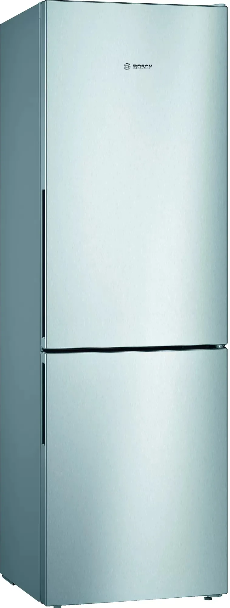 Combina frigorifica Bosch KGV36VLEAS, 308 l, Low Frost, VitaFresh, Raft sticle, Clasa E, H 186 cm, Argintiu