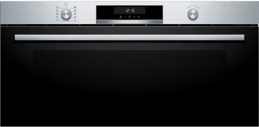 Cuptor incorporabil Bosch VBC5580S0, Electric, 85 l, Grill, Autocuratare catalitica, Afisaj digital, ClipRail, Hotair, Clasa A+, Inox
