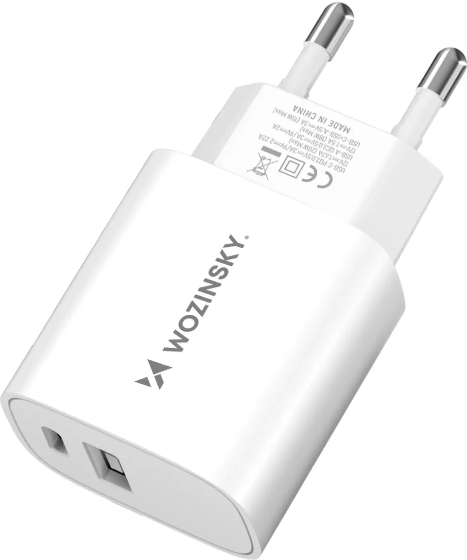 Incarcator de priza Wozinsky WGWCW 20W alb