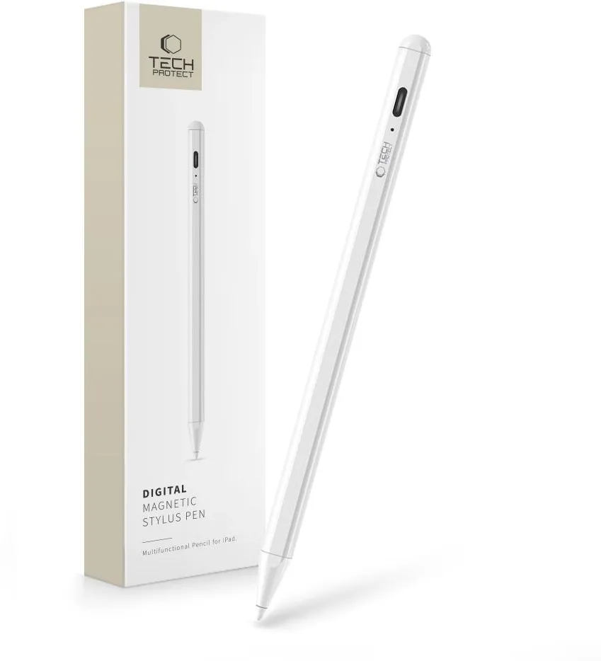 Tech-Protect Digital Stylus Magnetic for iPad - White