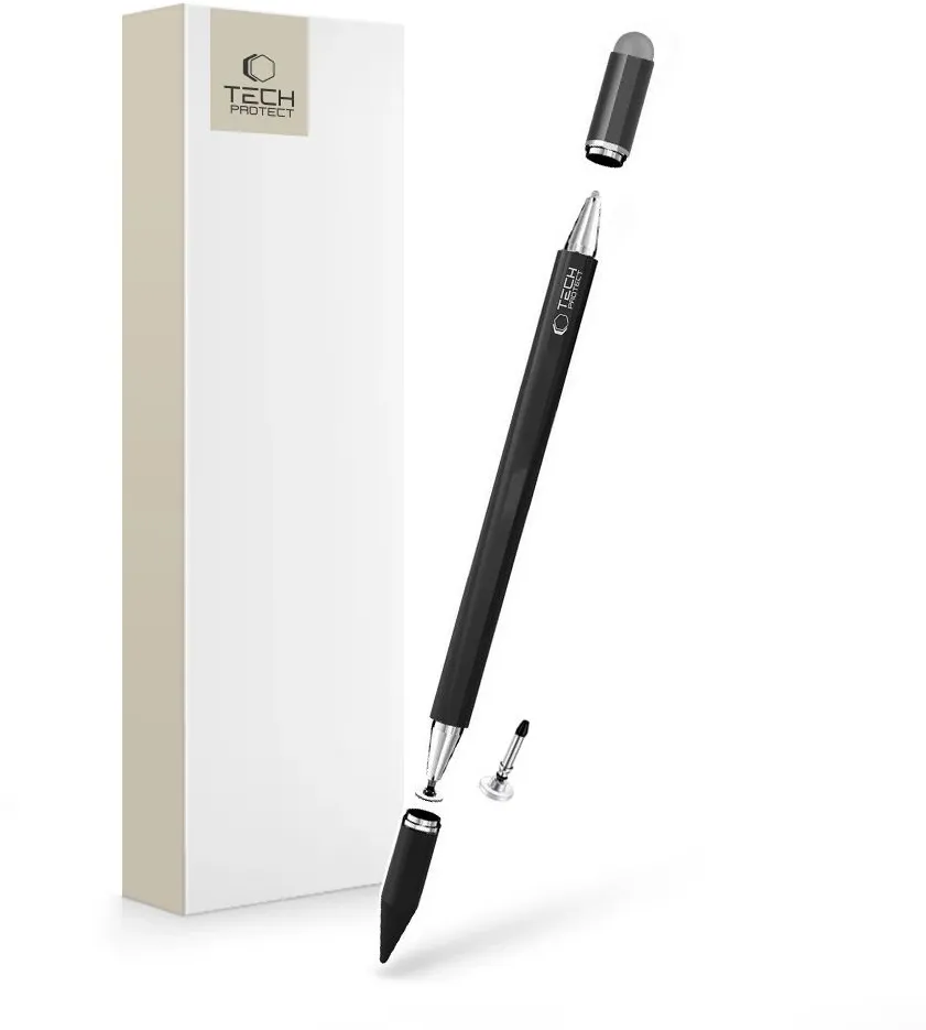Tech-Protect USP200 3-TIP Stylus Passive Pen - Black