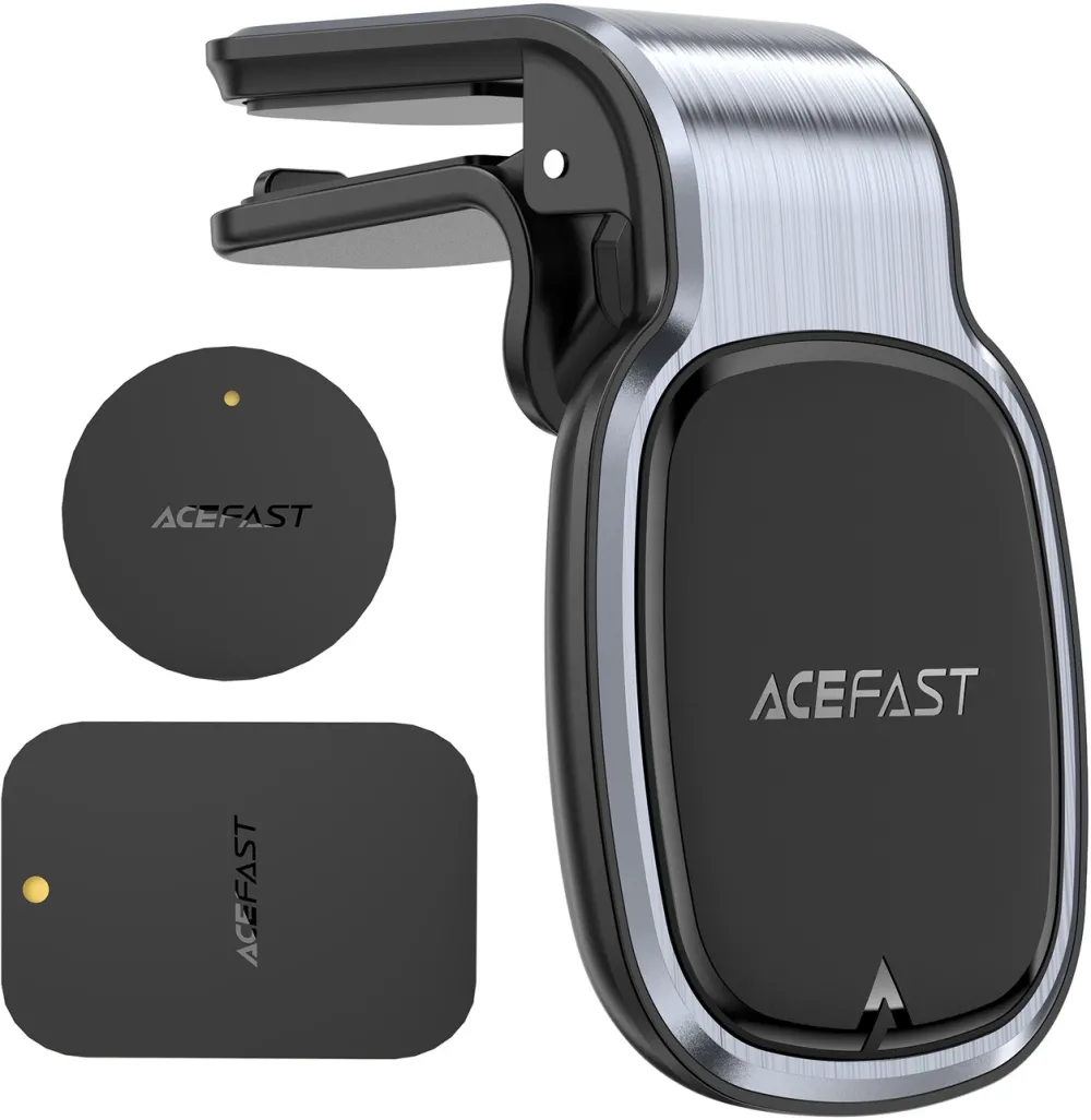 Acefast D16 Magnetic Car Air Vent Mount - No MagSafe Required - Gray