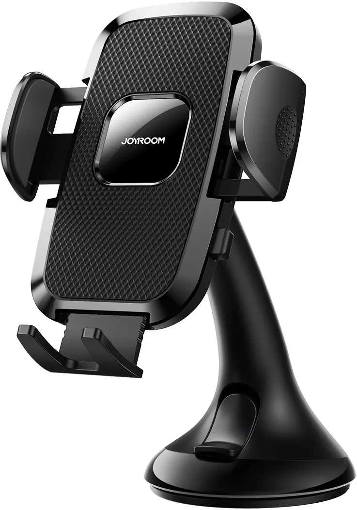 Joyroom JR-ZS259 mechanical car holder universal for phone on cockpit / window - black
