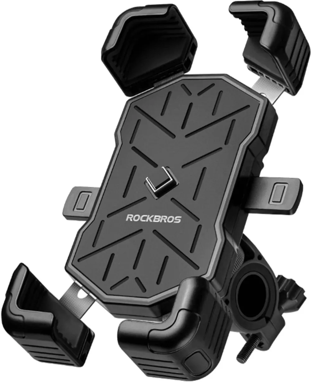 Rockbros 25210030001 Handlebar Bike Phone Holder - Black