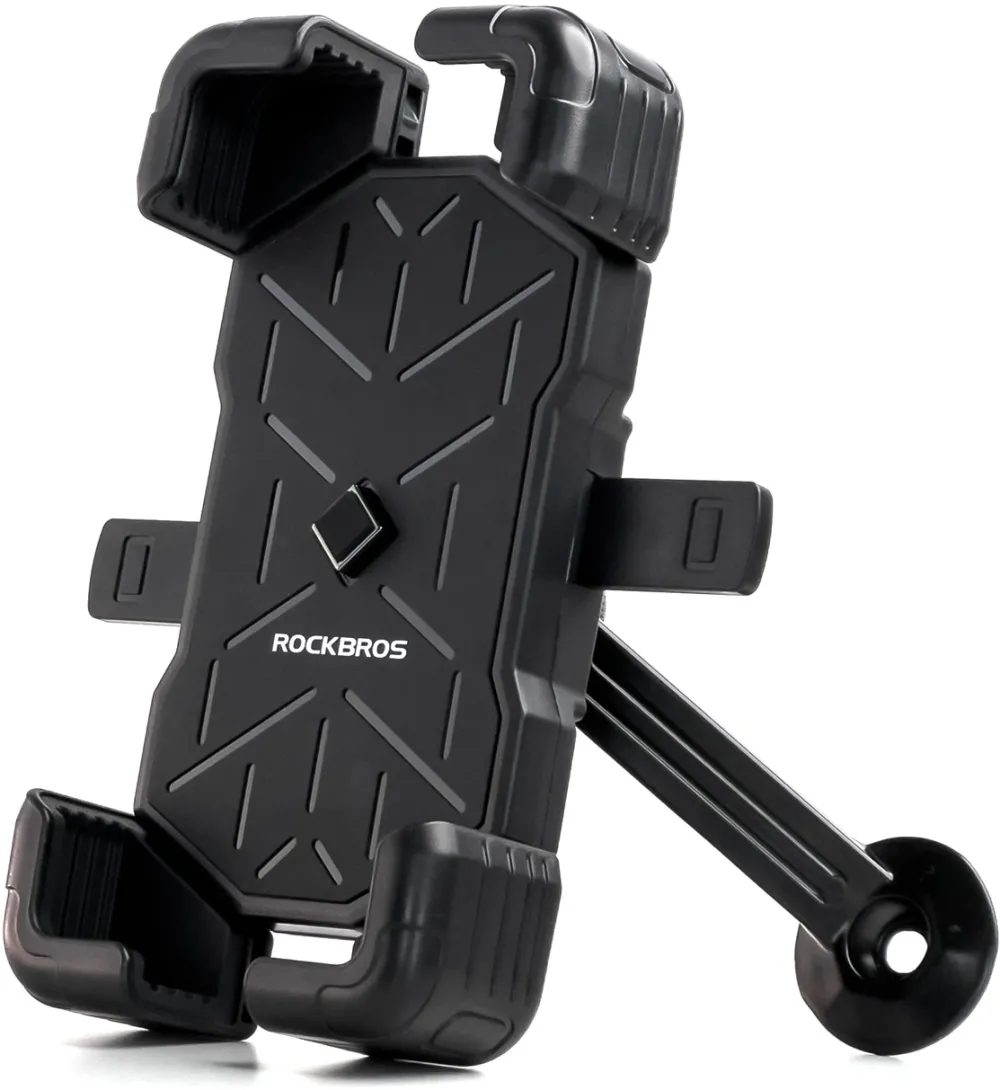 Rockbros 25210030007 phone holder for motorcycle - black