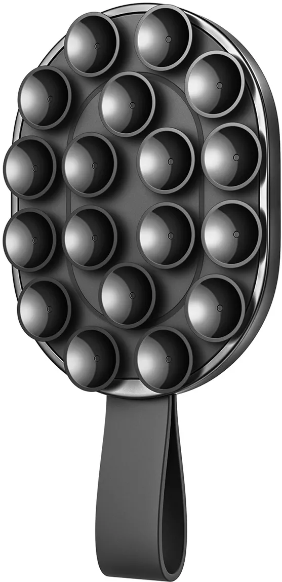 Joyroom JR-ZS393-S magnetic holder with suction cups for 4.7-7" phone - black