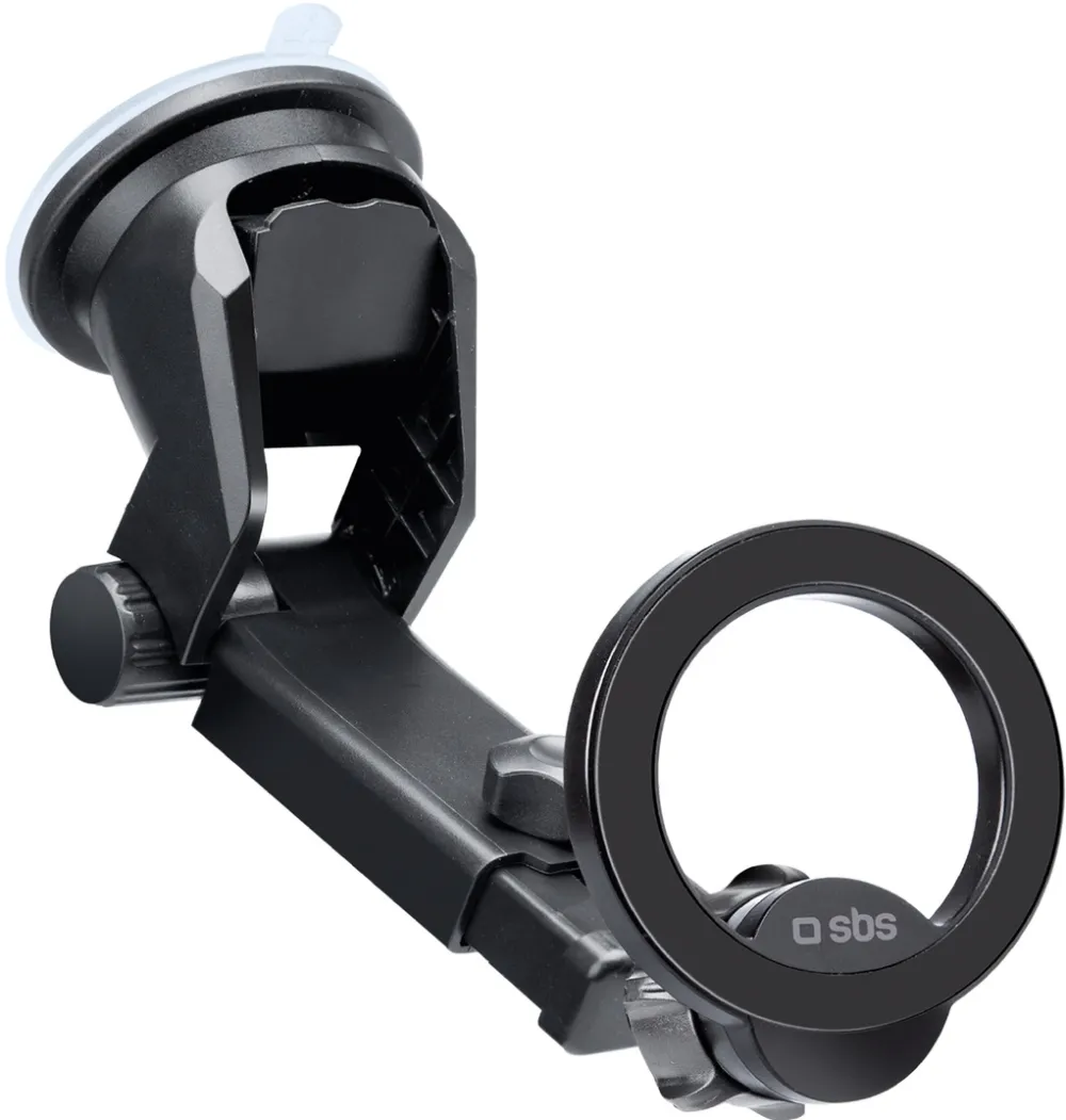 SBS TESUPMAGRINGEXT Smartphone Holder for Dashboard and Windshield, MagSafe Compatible - Black
