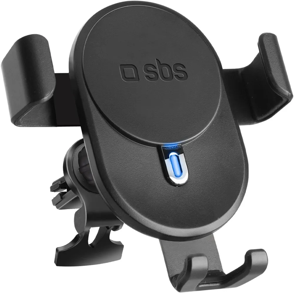 Smartphone holder with inductive charger SBS TESUPWIR10CLIPSTG 10W - black