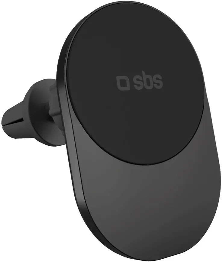 Qi2 Wireless Charger Holder SBS TESUPPVENTWIRQI215W Compatible with MagSafe - Black
