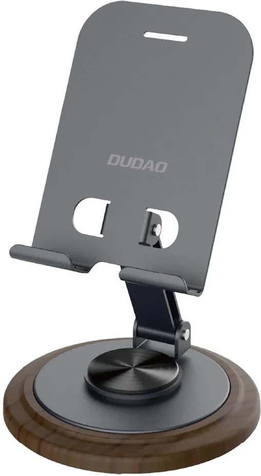 Dudao F17M 360° metal phone stand - gray