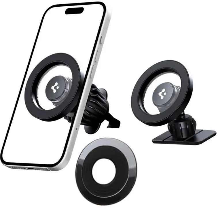 Spigen MFT13 MagSafe Car Holder for Cockpit or Air Vent - Black