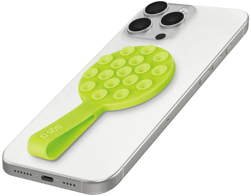 SBS MAG Grippy MagSafe Compatible Holder with Suction Cup and Ear - Green