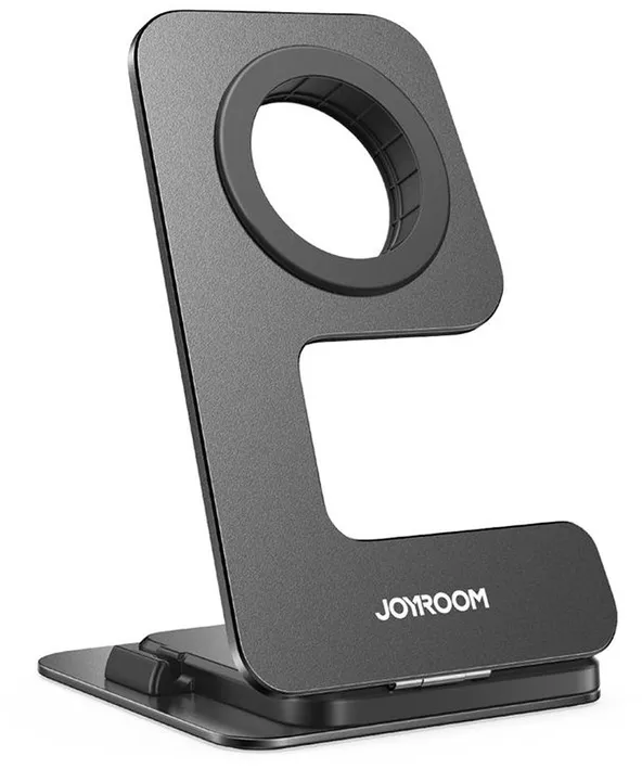 Joyroom JR-W18 inductive charger holder for smartwatches - black