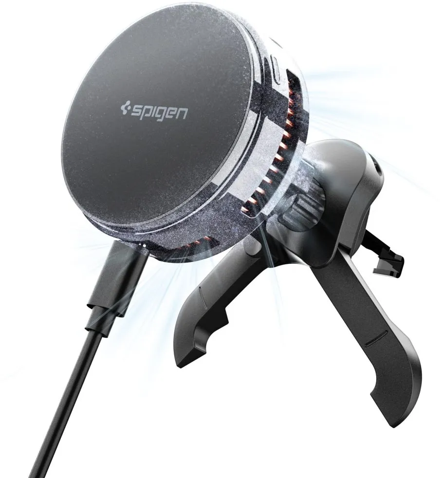 Spigen Essential EV25MFAQ Magnetic MagSafe Car Air Vent Mount - Black