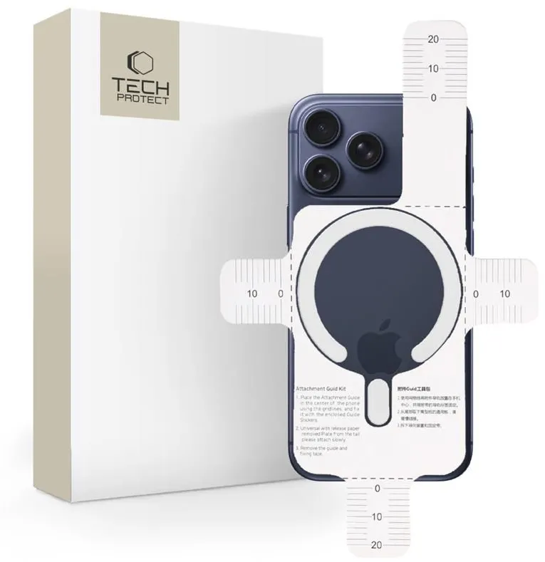 MagSafe Tech-Protect MMP-200 Magnetic Ring for Phone - White