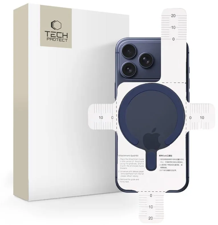 MagSafe Tech-Protect MMP-200 Magnetic Ring for Phone - Navy Blue
