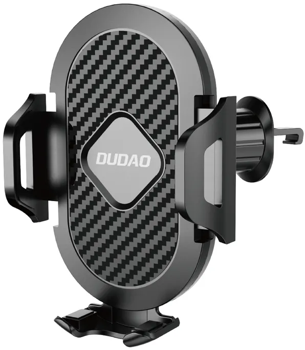 Dudao F2+ smartphone holder for the air vent with clamp - black