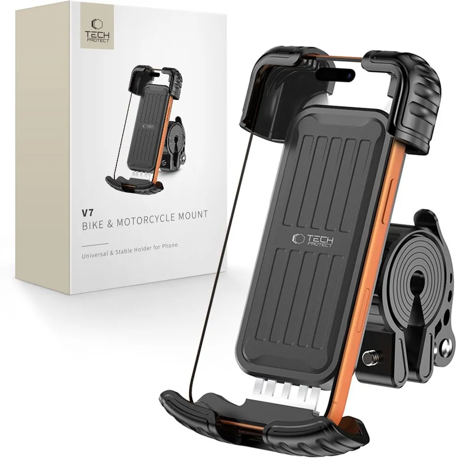 Tech-Protect V7 Handlebar Mount - Black