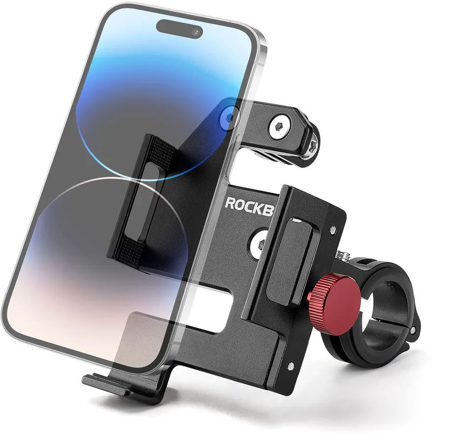 Rockbros 25210038101 clamp phone holder - black