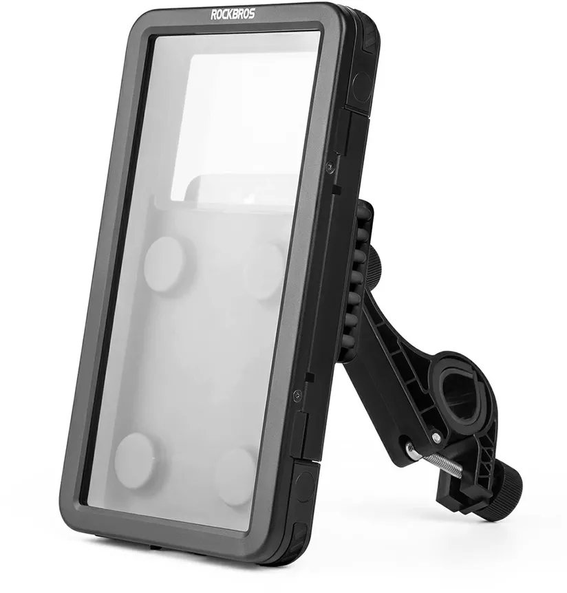 Rockbros HW-87 Magnetic Waterproof Phone Holder - Black