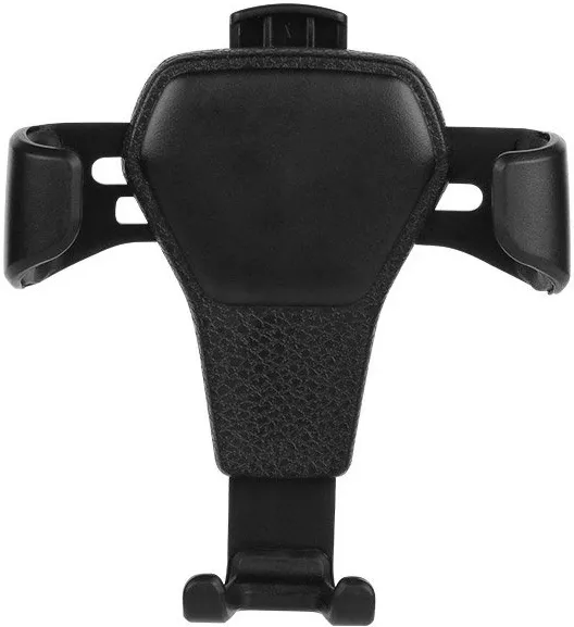 Car Holder H01 Black gravity car holder for the ventilation grille