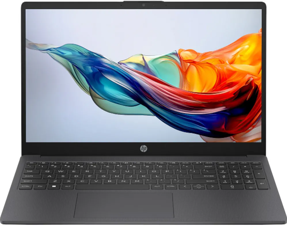 Laptop HP 15-fc0045nq cu procesor AMD Ryzen™ 3 7320U pana 4.10 GHz, 15.6", Full HD, 8GB RAM, 1TB SSD, AMD Radeon™, Free DOS