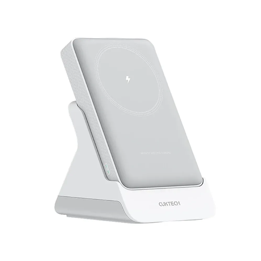 Cuktech WPB100N 20W 10000mAh Magnetic Power Bank with Stand - White