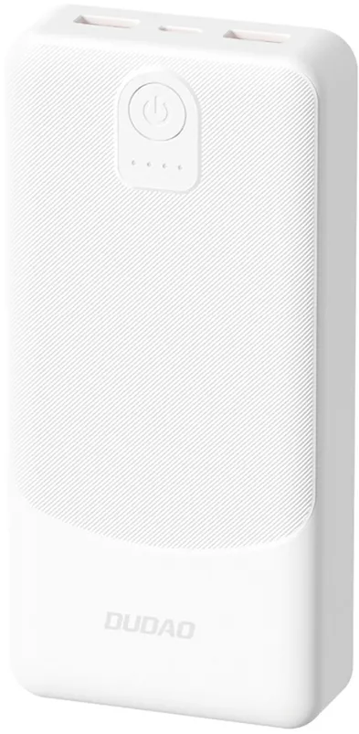 Dudao K10Pro Power Bank 2.4A 20000mAh 2 x USB-A - White