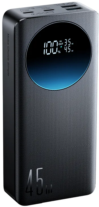 Joyroom JR-PBF02 Pro 20000 mAh 45W Powerbank with Digital Display 2x USB-A 2x USB-C - Black