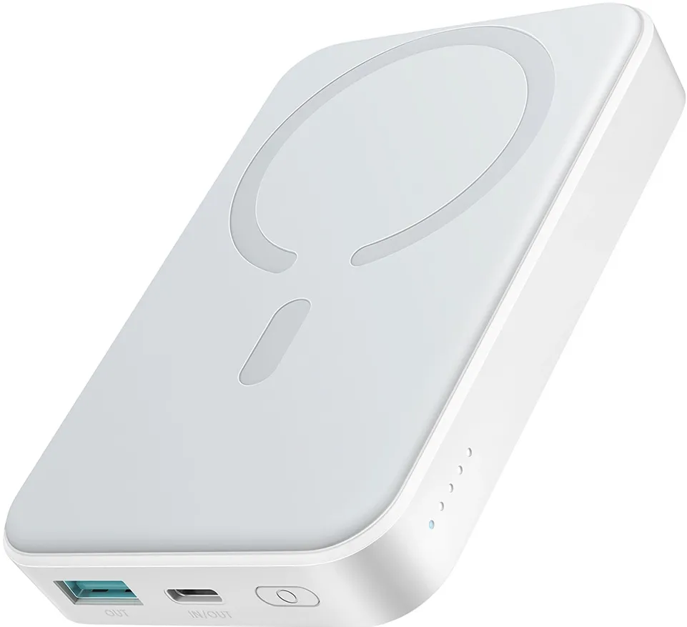Joyroom JR-W020 Powerbank 20W 10000mAh MagSafe + USB-C - USB-C cable 0.25m - white