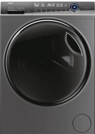 Haier Masina de spalat rufe, motor Direct Motion, clasa A, 8 kg, 1400 rpm, conectivitate WiFi/ hOn app, ABT, Refresh, Anti-Crease, Smart Dual Spray, DrumLight, antracit
