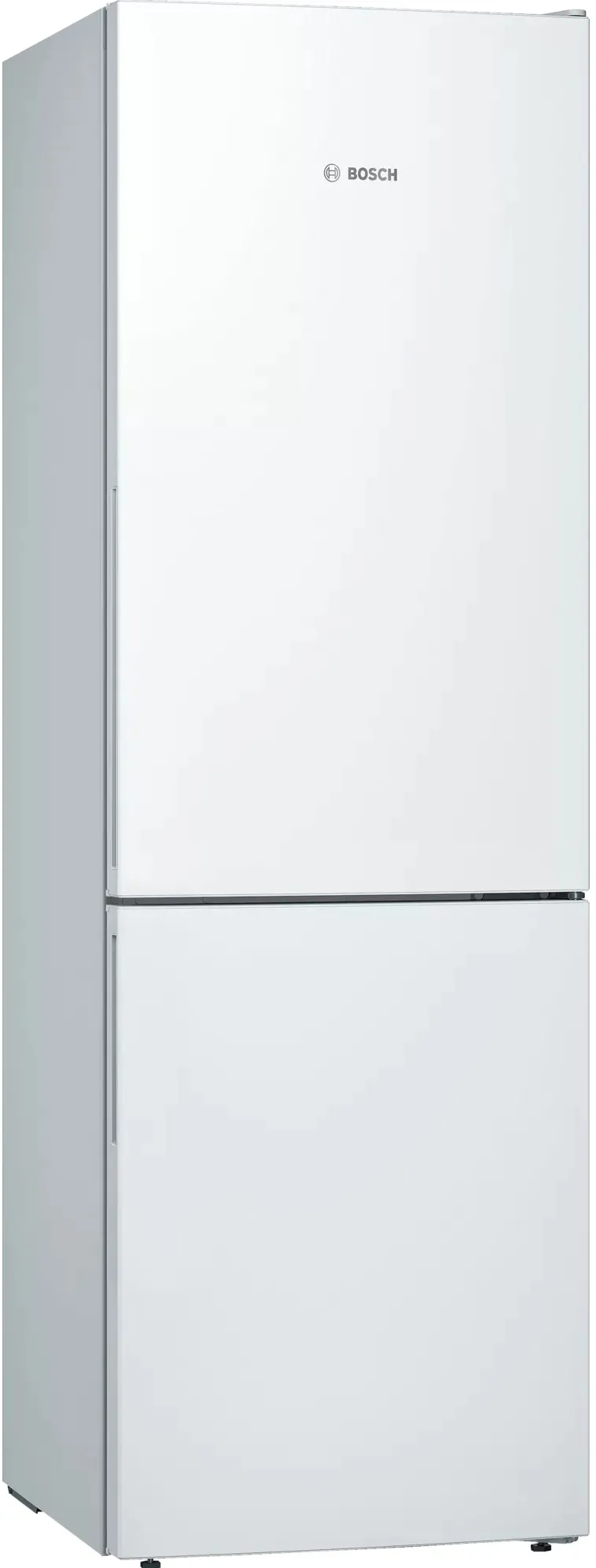 Combina frigorifica Bosch KGE36AWCA, 308 l, Low Frost, VitaFresh, Super-congelare, FreshSense, Compresor Intelligent Inverter, Clasa C, H 186 cm, Alb