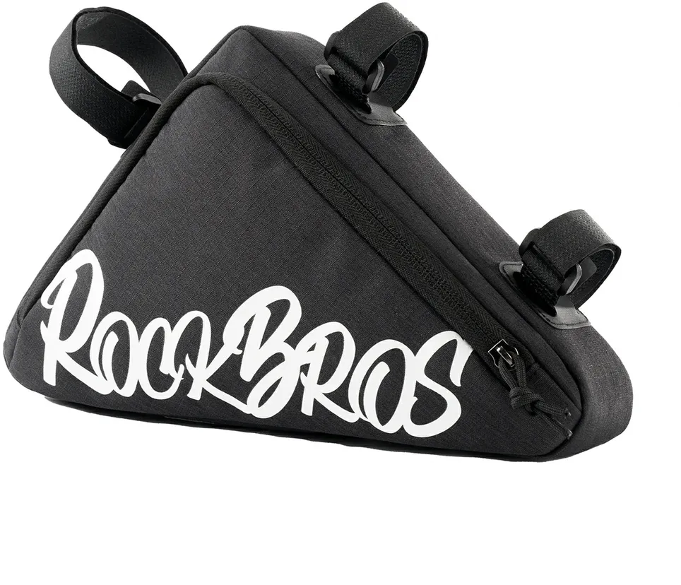 Rockbros G002 Flash Journey Triangle Frame Bike Bag 1.4L - Black