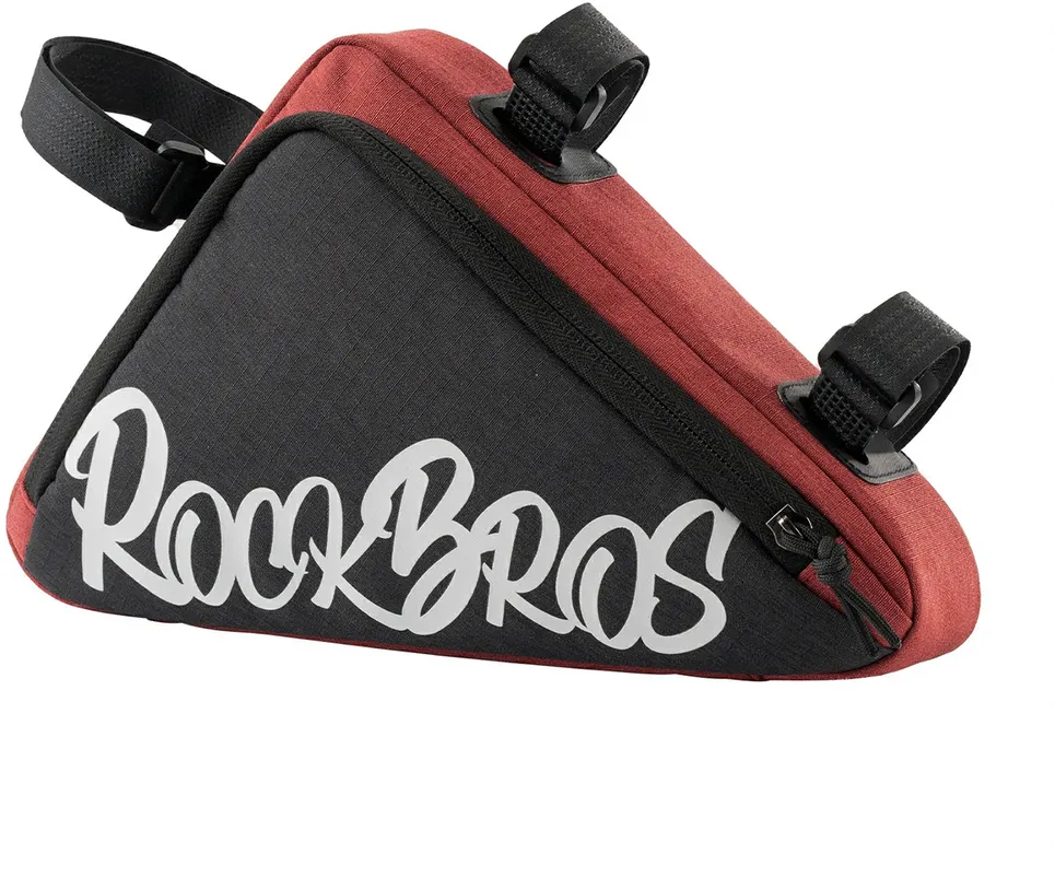 Rockbros G002 Flash Journey Triangle Frame Bike Bag 1.4L - Red