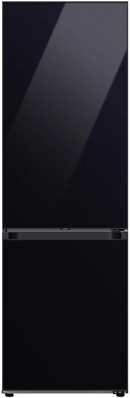 Combina frigorifica Bespoke Samsung, RB34C7B5E22/EF, 344 l, No Frost, WiFi, AI Energy, Compresor Digital Inverter, Clasa E, SpaceMax, H 185.3 cm, Sticla neagra