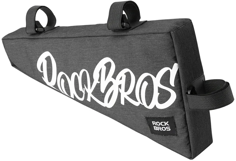 Rockbros G008 Flash Journey Triangle Frame Bike Bag XL 1.9 L - Black