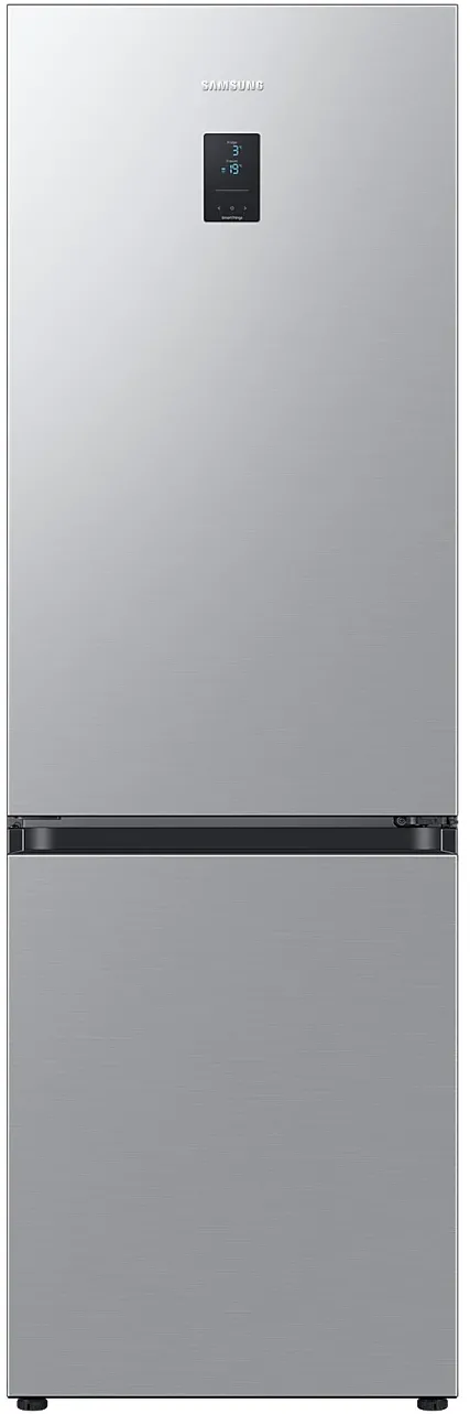 Combina frigorifica Samsung RB34C672ESA/EF, 344 l, No Frost, All Around Cooling, WIFI, AI Energy, Clasa E, Compresor Digital Inverter, H 185.3 cm, Argintiu