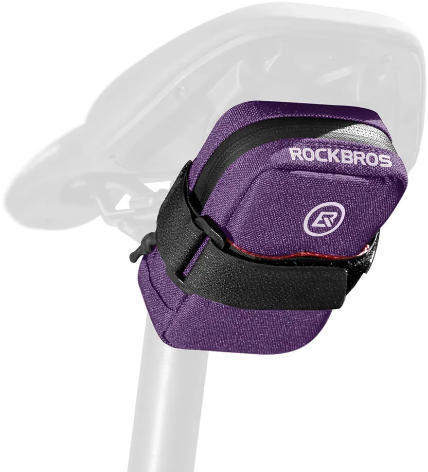 Rockbros F006 Bicycle Saddle Bag 0.35 l - Purple