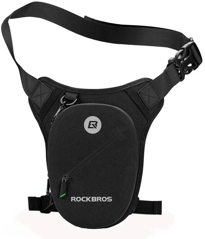 Rockbros AS-081 Motorcycle Thigh or Hip Bag 1L - Black